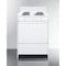 Summit Appliance Div. Summit-Electric Range, Slim 24"W, Storage Compartment, White, 220V WEM610 - alternate 2